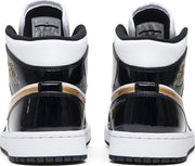 Air Jordan 1 Mid Patent SE 'Black Gold'