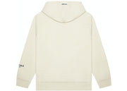 FEAR OF GOD ESSENTIALS 3D Silicon Applique Pullover Hoodie Buttercream - NEXT ON KICKS