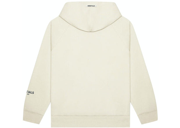 FEAR OF GOD ESSENTIALS 3D Silicon Applique Pullover Hoodie Buttercream - NEXT ON KICKS