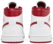 Nike Air Jordan 1 Mid 'White Pomegranate'