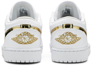 Nike Air Jordan 1 Low 'White Metallic Gold' (W) - NEXT ON KICKS