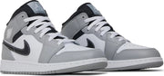 Nike Air Jordan 1 Mid GS 'Light Smoke Grey'